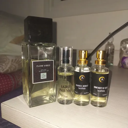 Kit Perfumes Flow Vibes In The Box + Travels Azza e Par Fun