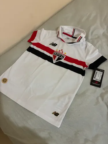 Camiseta do São Paulo Infantil Original tamanho 8