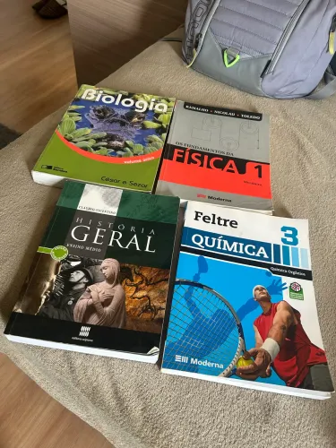 Conjunto Livros Ensino Médio Vestibular