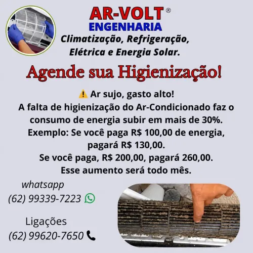 Instalação de ar-condicionado