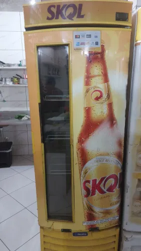Cervejeira Comercial Metalfrio Skol Funcionando