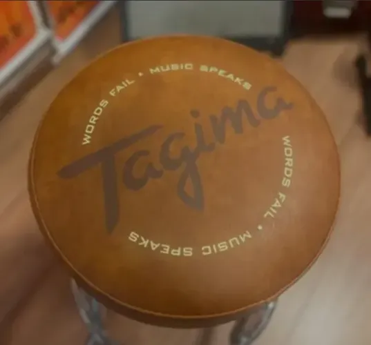 Banco Alto Tagima Music Speaks Gbs-1 Dkbw Marrom