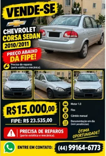 Chevrolet Classic Life/ls 1.0 VHC Flexp. 4P 2011