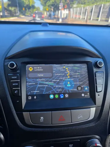 Rádio original ix35 com Android auto carplay