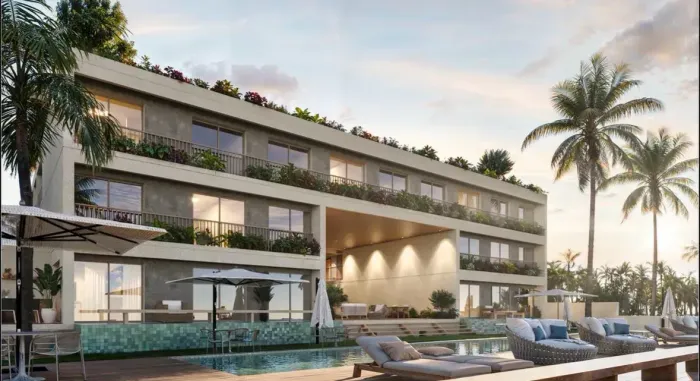Beira Mar em São Miguel dos Milagres, Studio frente MAR com 30m², rooftop, academia, resta