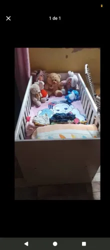 Berço com colchão, somente pra quem tiver interesse !!
