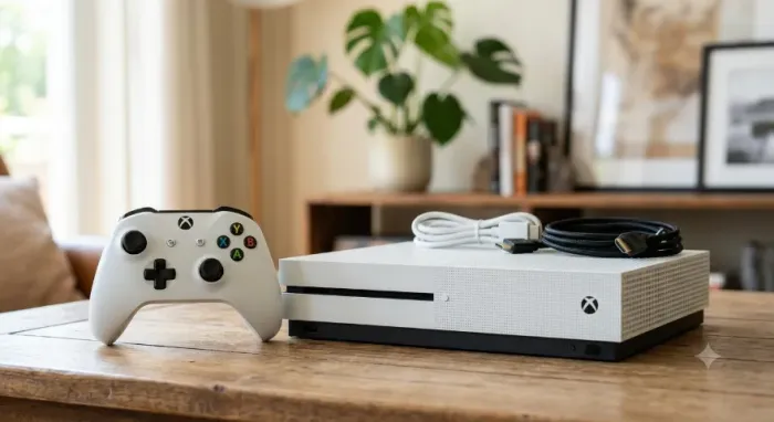Xbox One S 1TB Branco + Controle Original