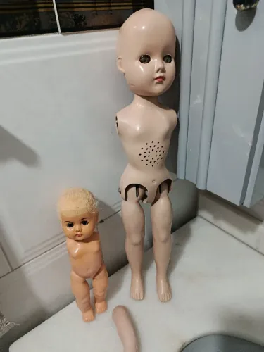 Bonecas muito antiga baquelite estrela atma trol