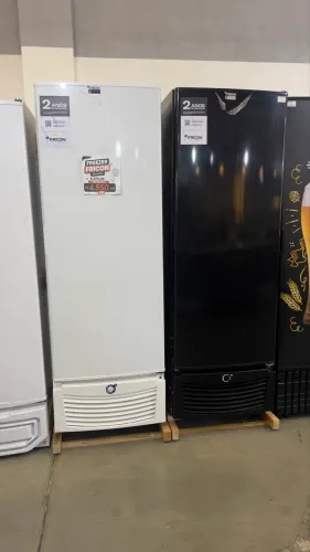 Freezer vertical 569L dupla função FRICON - pronta entrega novo