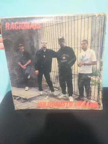 Disco de vinil LP Racionais holocausto urbano