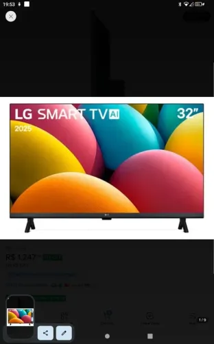 Tv LG 32"