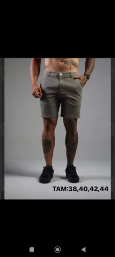 Bermudas jeans sarja