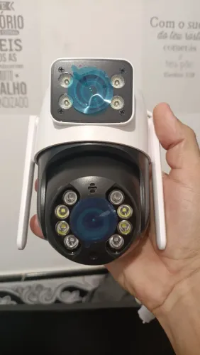 CÂMERA DUPLA SMART Wi-Fi A31B COM APP ICSEE