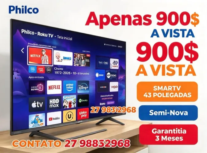 SmarTv 43 Polegadas