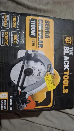SERRA CIRCULAR 1100W THE BLACK TOOLS