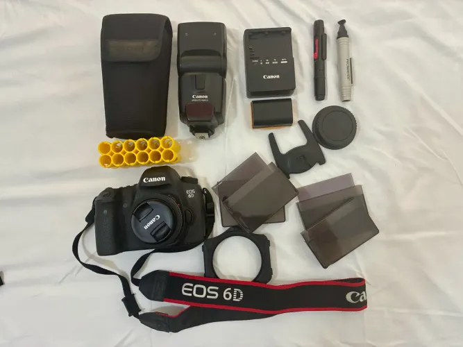 Câmera Canon 6D - KIT Completo