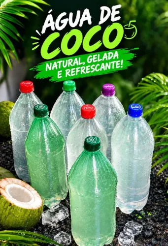 Água de coco 2 litros