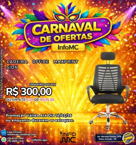 Cadeira office maxprint sino