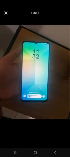 Celular Samsung barato A06 128gb/4gb ram sem nenhum defeito 