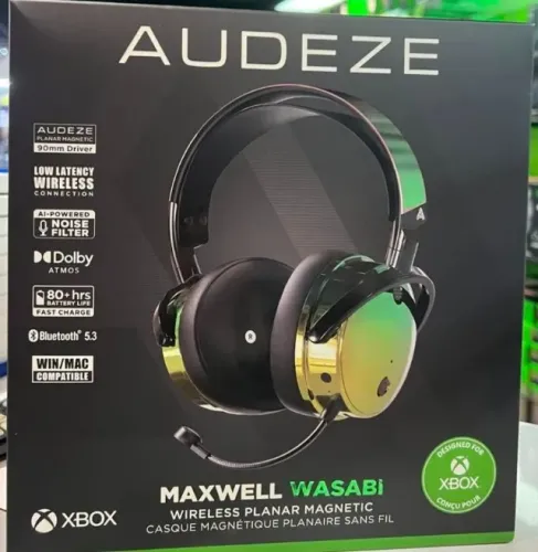 Audeze Maxwell Wireless Planar Gaming Headset Wasabi Edition