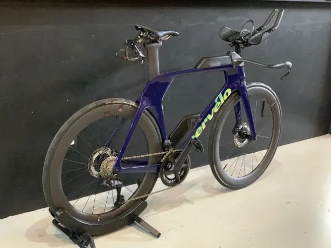 Cervelo P5 Di2 Ultegra Deep Dahlia 2025. Tamanho 56