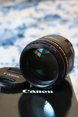 Lente Canon 85mm F1.2 EF