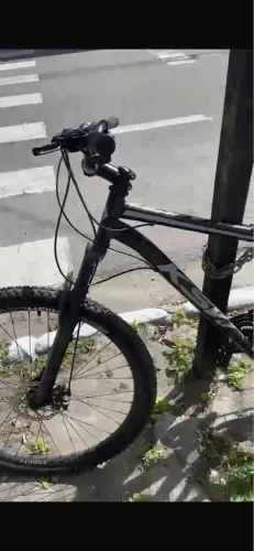 Bicicleta Aro 29 Aço Carbono 21 Marchas Freio a Disco com Suspensão