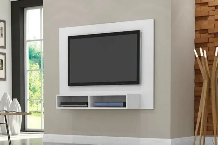 Painel compacto para TV até com nicho 43''! Frete e montagem.
