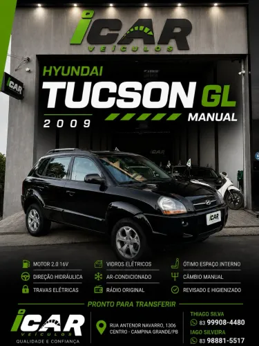 Hyundai Tucson 2.0 16V Mec. 2009