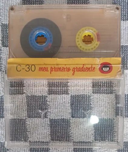 Fita K7 gradiente (Meu primeiro gradiente)