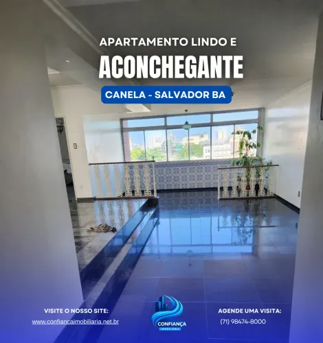 Apartamento à venda no EDIFÍCIO MANSÃO SOLAR JOÃO GÓES -, CANELA, Salvador, BA