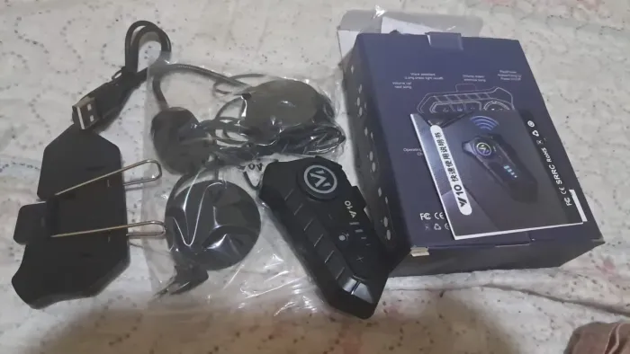 Fone de ouvido pra capacete 