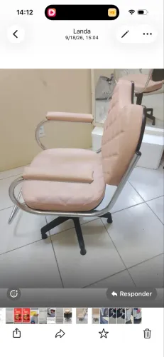 Cadeira para cabeleireiro
