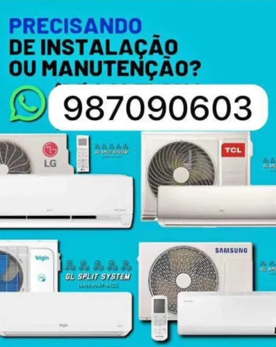 Instalação de ar condicionado