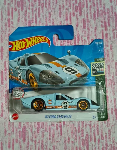 Hot Wheels Gulf '67 FORD GT40 Mk