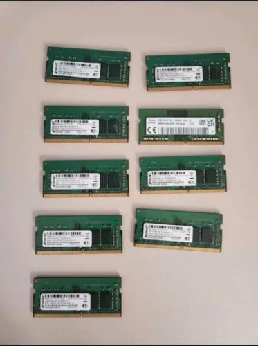 9 unidades memória 