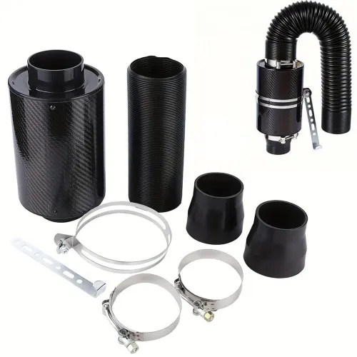 Kit filtro esportivo,intake e defletor de calor