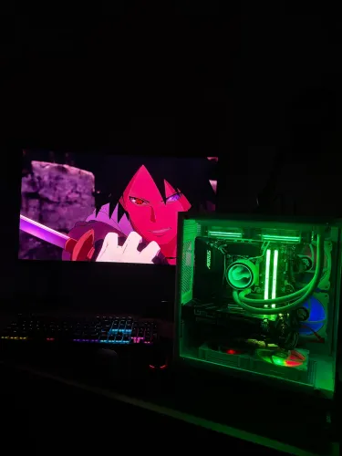 Pc GAMER 32GB DDR5, monitor e periféricos