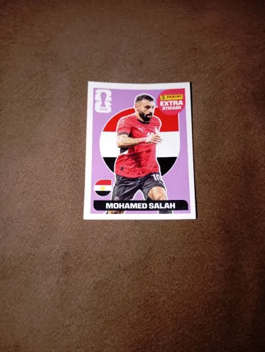 Figurinha Extra sticker do Mohamed Salah regular