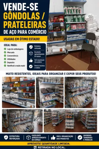 PRATELEIRAS PARA LOJA
