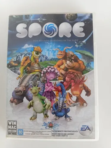 Jogo Spore PC/Mac - Original (Edição em Português) - Mídia Física