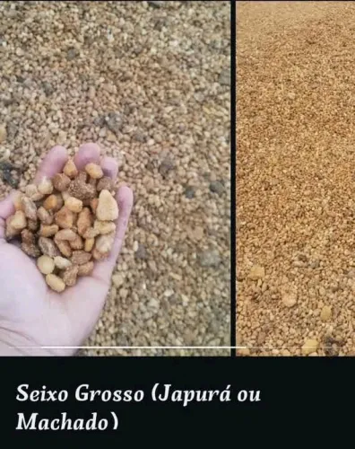 Seixo para sua construção
