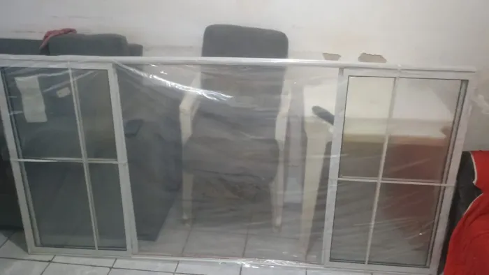 Porta e janela alumínio branco/ NOVOS