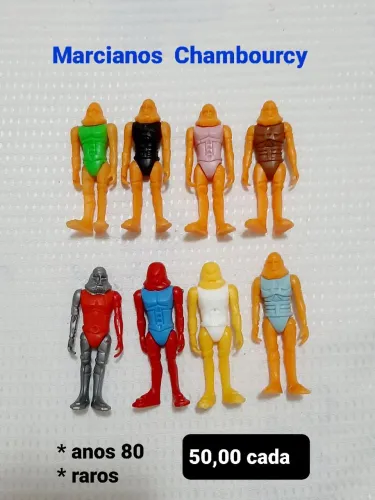 Bonecos alienígenas anos 80