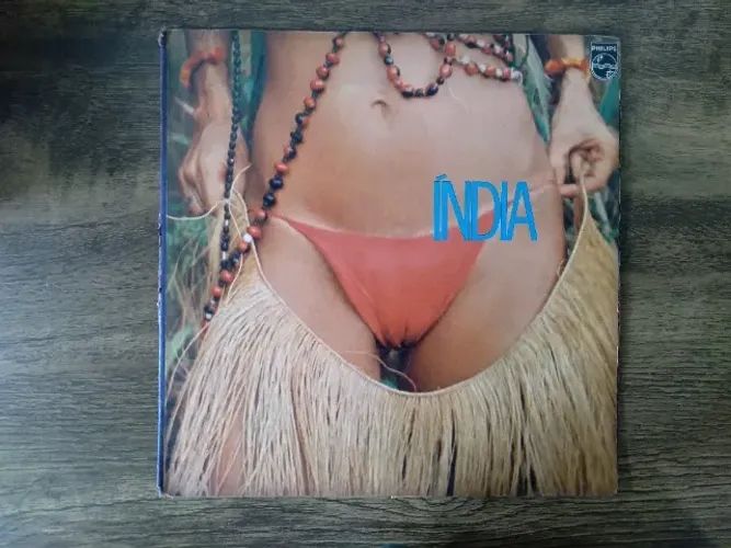 Capa Encarte Original Vinil LP Gal Costa Índia (Sem o Disco)