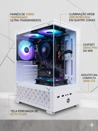 PC Gamer Novo com Nota e Garantia 