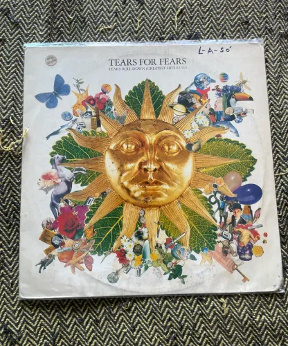 LP Vinil Tears For Fears - Tears Roll Down - Greatest Hits 82-92 - COM ENCARTE