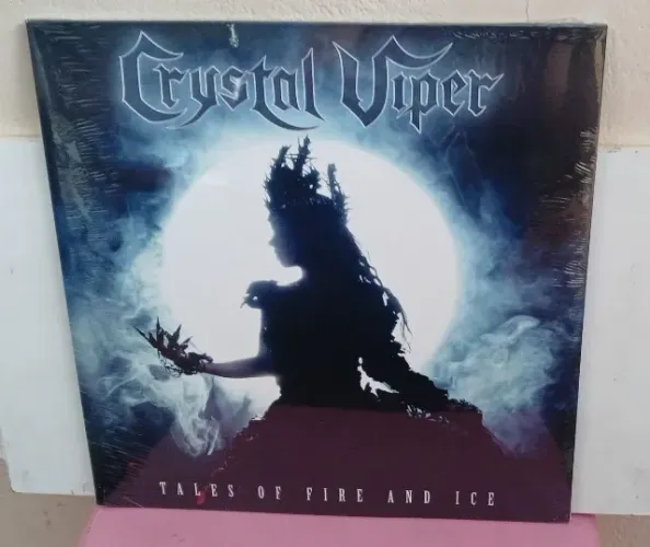 lp disco de vinil- cristal viper -tales of fire and ice-colorido -lacrado -importado