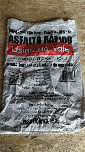 Saco de Rafia 30x60 descarte de entulhos