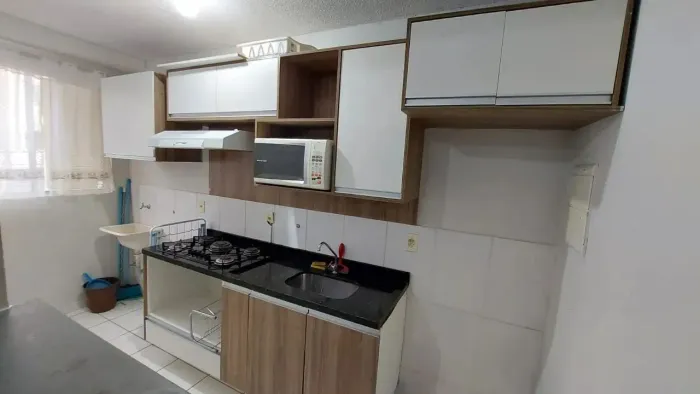 Alugo Apto semi mobiliado- Coxipo